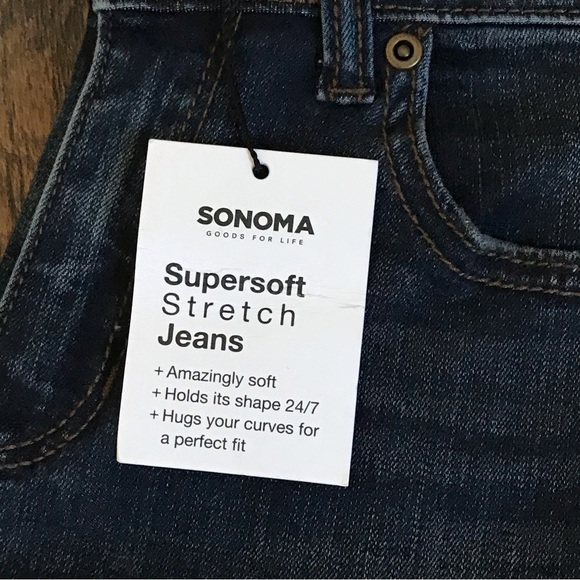 Sonoma Bootcut Jeans Size 6 - NEW - Picture 5 of 9
